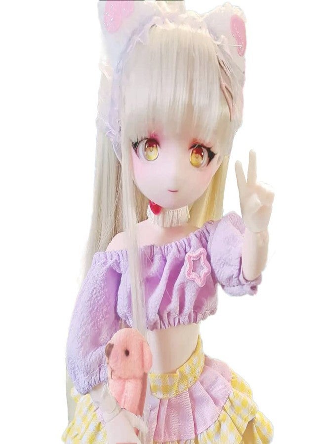 bositigo Pretty Anime Design BJD Dolls 1/6 11.8 Inch Ball Jointed Doll DIY Toys with Clothes Outfit Shoes Wig Hair Makeup,Best Birthday Gift for Princess Girls Kids Children - Diana - Image 1